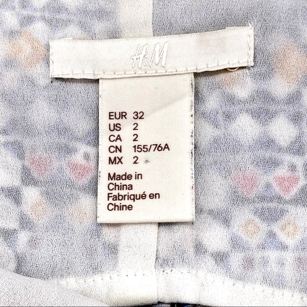 EUC H&M Geometric Print Camisole Tank, 2 - Picture 10 of 12